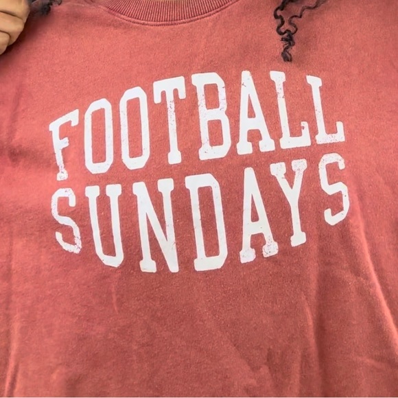 “Football Sundays” comfy sweatshirt. - Picture 2 of 2